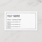 Cartes de visite "essentiels" de professionnel de (Dos)