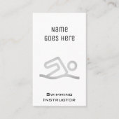 Cartes de visite "essentiels" d'instructeur de (Devant)