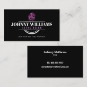 Cartes de visite Esthétiques personnalisables (Devant / Derrière)