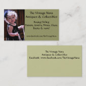 Cartes de visite faits sur commande (Devant / Derrière)