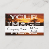 Cartes de visite faits sur commande avec la (Devant)