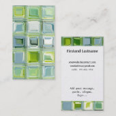 Cartes de visite faits sur commande avec l'art en (Devant / Derrière)