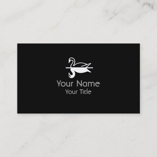 Cartes de visite faits sur commande blancs de (Devant)