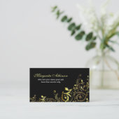 cartes de visite faits sur commande chics d'or de (Debout devant)