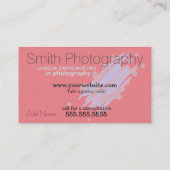 Cartes de visite faits sur commande de conception (Dos)