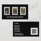 Cartes de visite faits sur commande de galerie (Devant / Derrière)