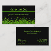 Cartes de visite faits sur commande de soin de (Devant / Derrière)