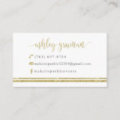 Cartes de visite faits sur commande : Faites-le (Dos)