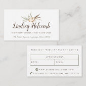 Cartes de visite faits sur commande : Lindsey H (Devant / Derrière)