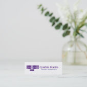 Cartes de visite faits sur commande maigres de (Debout devant)
