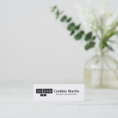 Cartes de visite faits sur commande maigres de (Debout devant)
