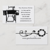 Cartes de visite faits sur commande - ouvrière (Devant / Derrière)