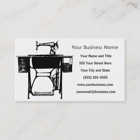 Cartes de visite faits sur commande - ouvrière (Devant)