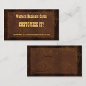 Cartes de visite FAITS SUR COMMANDE - pays (Devant / Derrière)