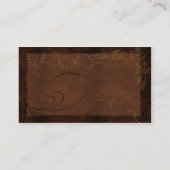 Cartes de visite FAITS SUR COMMANDE - pays (Dos)