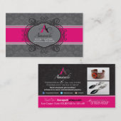 Cartes de visite faits sur commande pour Amayeli (Devant / Derrière)