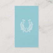 Cartes de visite faits sur commande pour Nicole (Dos)