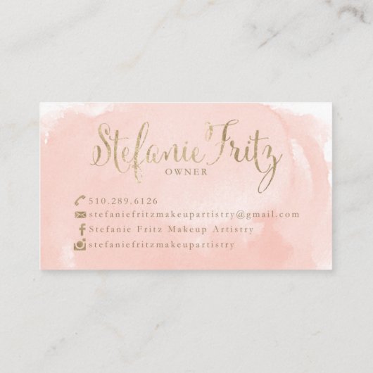 Cartes de visite faits sur commande Stefanie Fritz (Dos)