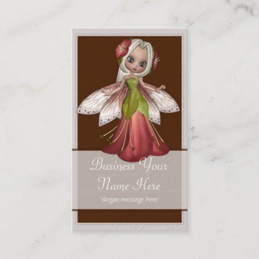 Cartes de visite féeriques de Whimiscal de (Devant)