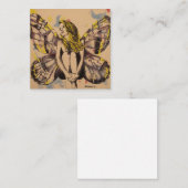 cartes de visite féeriques, illustration de fée de (Devant / Derrière)