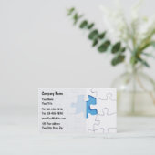 Cartes de visite Finances (Debout devant)