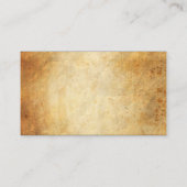 Cartes de visite financiers de conseiller (Dos)