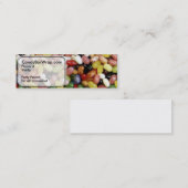 Cartes de visite fines design Candy (Devant / Derrière)