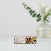 Cartes de visite fines design Candy (Debout devant)