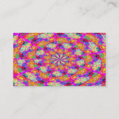 Cartes de visite FLASHY - FLEURS PSYCHÉDÉLIQUES CO (Dos)