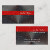 Cartes de visite Flashy Marketing Consultant (Devant / Derrière)