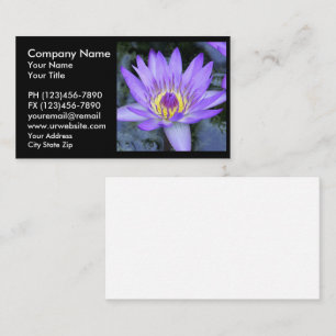 Cartes de visite Fleur de Lotus