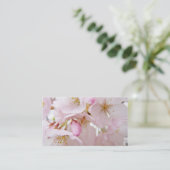 Cartes de visite Fleuris Retraite Heureuse (Debout devant)