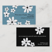 Cartes de visite fleuristes ou floristes (Devant / Derrière)