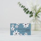 Cartes de visite fleuristes ou floristes (Debout devant)