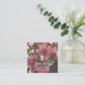 Cartes de visite Fleurs en Fleur (Debout devant)