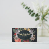 Cartes de visite floraux (Debout devant)