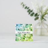 Cartes de visite floraux (Debout devant)
