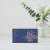 Cartes de visite floraux Antiqued (Debout devant)