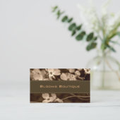 Cartes de visite floraux de Sepia (Debout devant)