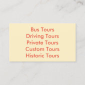 cartes de visite - FLORIDE (Dos)