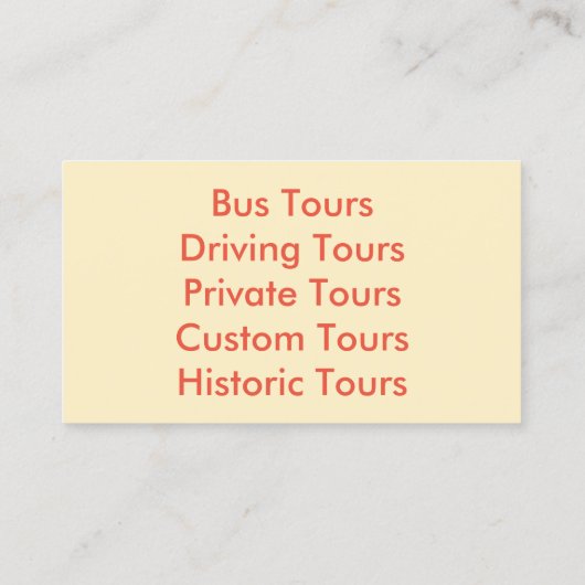 cartes de visite - FLORIDE (Dos)