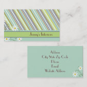 Cartes de visite fonctionnels (Devant / Derrière)