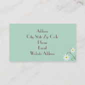 Cartes de visite fonctionnels (Dos)