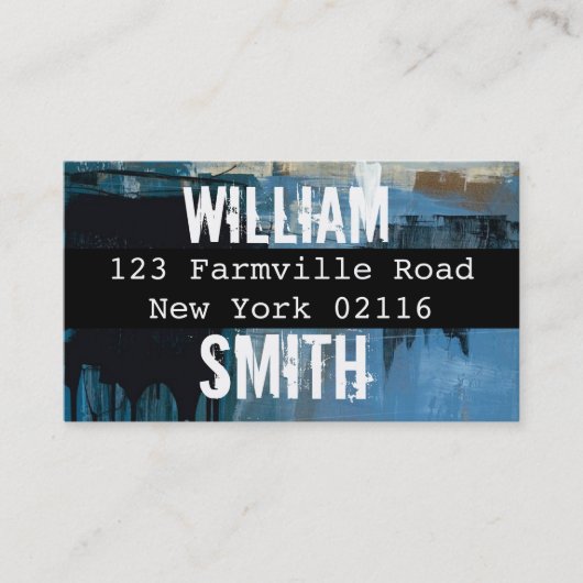 cartes de visite frais (Devant)