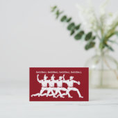 Cartes de visite frais de base-ball (Debout devant)