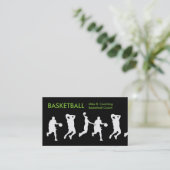 Cartes de visite frais de basket-ball (Debout devant)