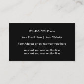 Cartes de visite frais de basket-ball (Dos)