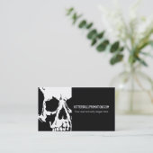 Cartes de visite frais de crâne (Debout devant)