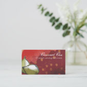 cartes de visite frais de restauration de chef de (Debout devant)