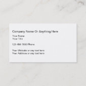 Cartes de visite frais de thème de bicyclette (Dos)